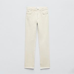 Zara High Rise Slim Flare Jeans